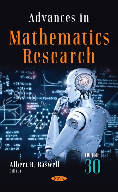 Cover image for book Advances in Mathematics Research. Volume 30