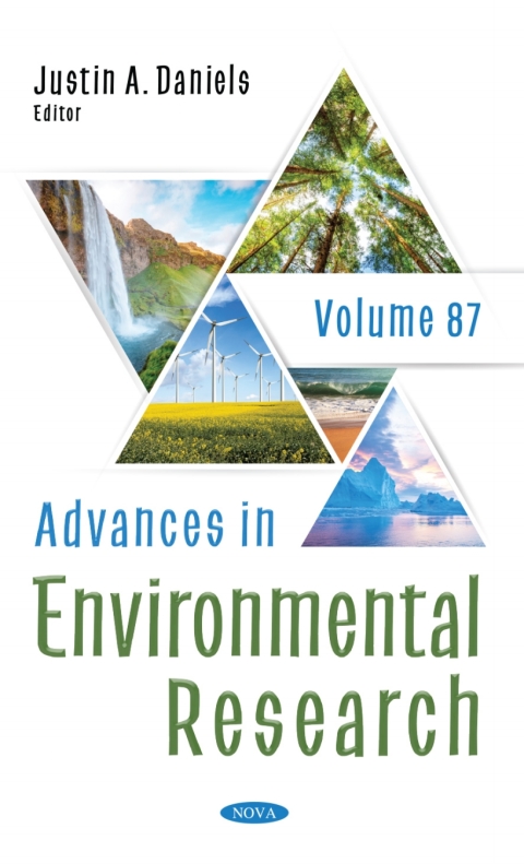 Cover image for book Advances in Environmental Research. Volume 87