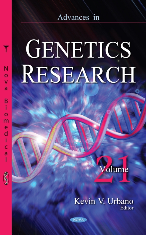 Cover image for book Advances in Genetics Research. Volume 21