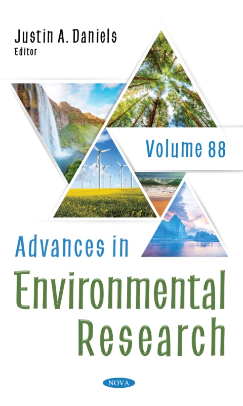 Cover image for book Advances in Environmental Research. Volume 88