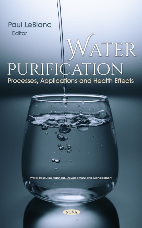 Cover image for book Water Purification: Processes, Applications and Health Effects