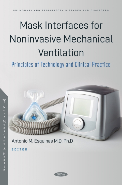 Cover image for book Mask Interfaces for Noninvasive Mechanical Ventilation. Principles of Technology and Clinical Practice