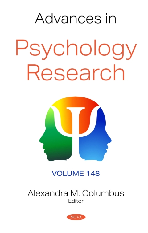 Cover image for book Advances in Psychology Research. Volume 148