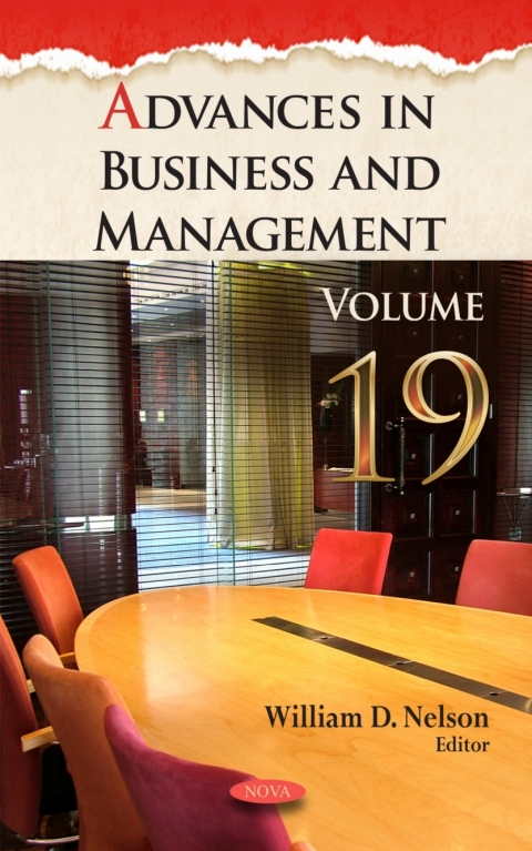 Cover image for book Advances in Business and Management. Volume 19