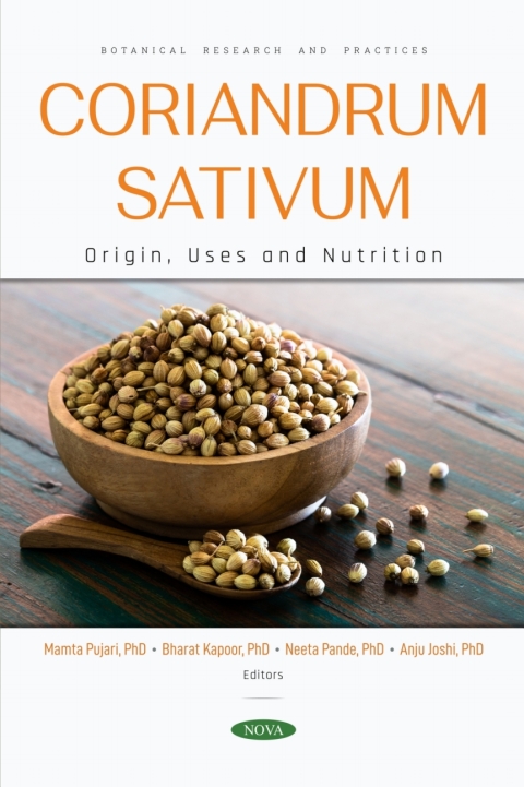 Cover image for book Coriandrum sativum: Origin, Uses and Nutrition