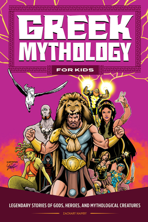 Cover image for book Greek Mythology for Kids