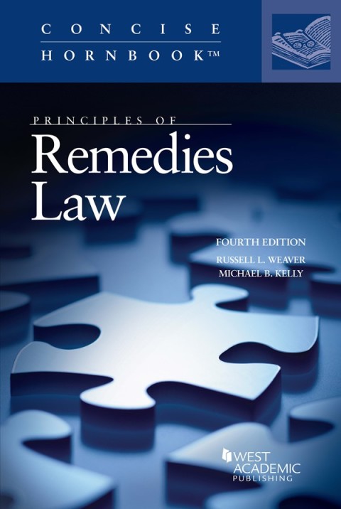 Cover image for book Weaver and Kelly's Principles of Remedies Law