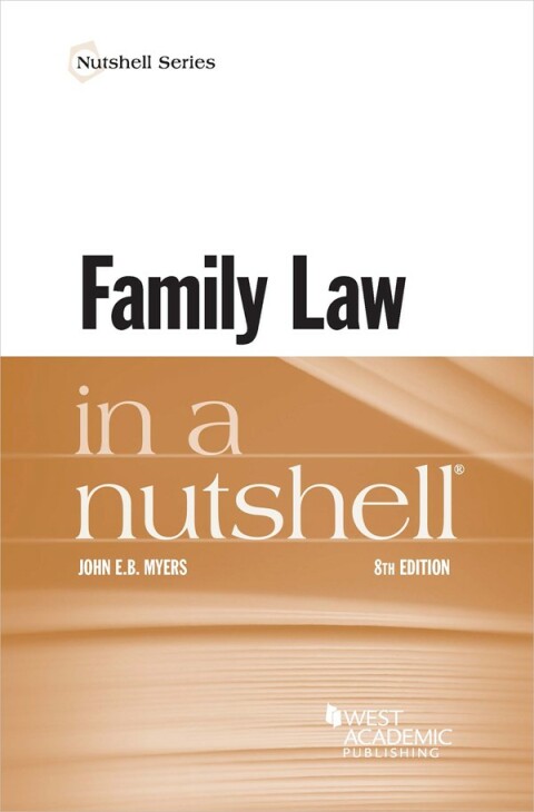 Cover image for book Myers's Family Law in a Nutshell