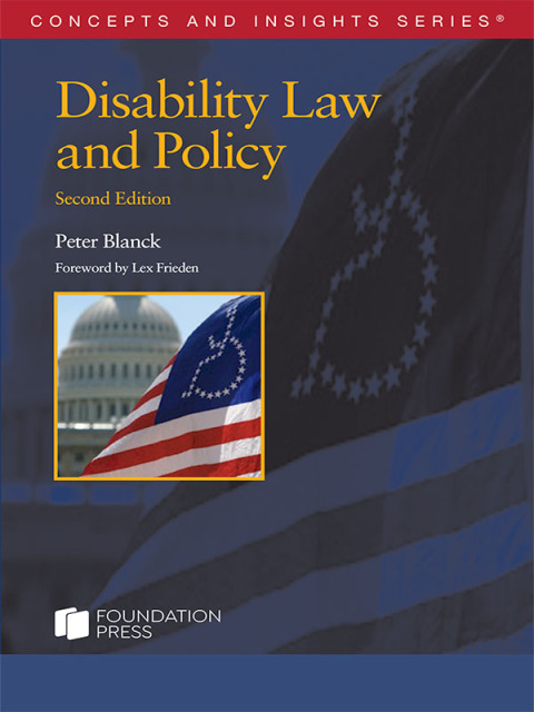 Cover image for book Disability Law and Policy