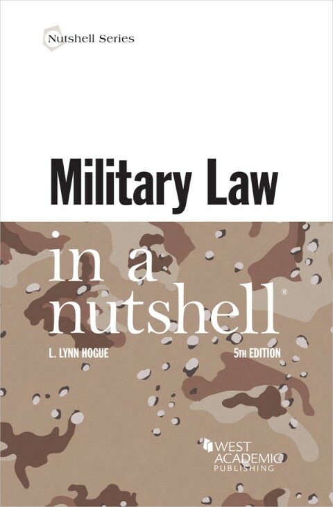 Cover image for book Hogue's Military Law in a Nutshell