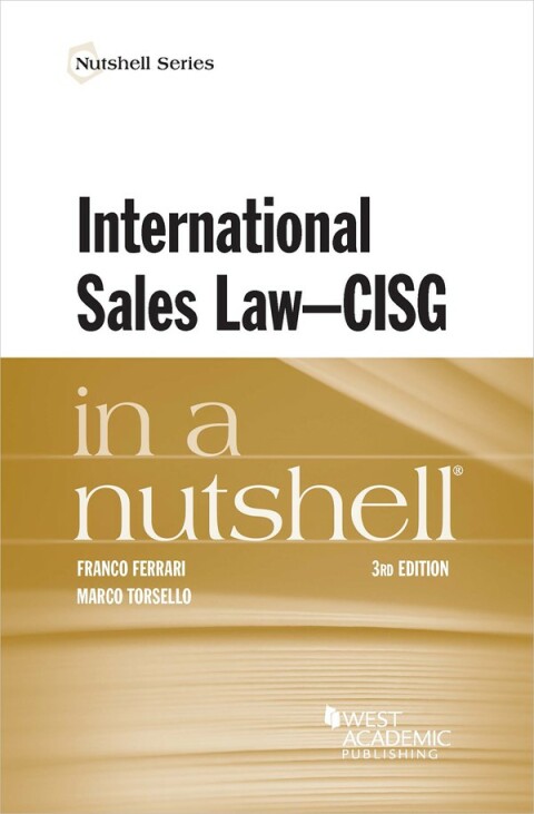 Cover image for book Ferrari and Torsello's International Sales Law - CISG - in a Nutshell