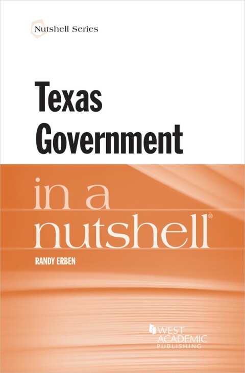 Cover image for book Erben's Texas Government in a Nutshell