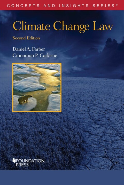 Cover image for book Farber and Carlarne's Climate Change Law