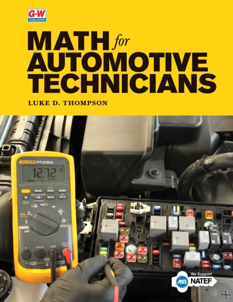 Cover image for book Math for Automotive Technicians