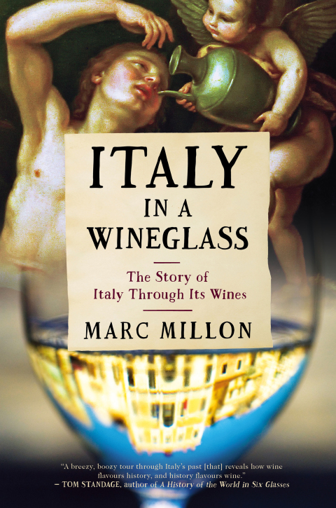 Cover image for book Italy in a Wineglass