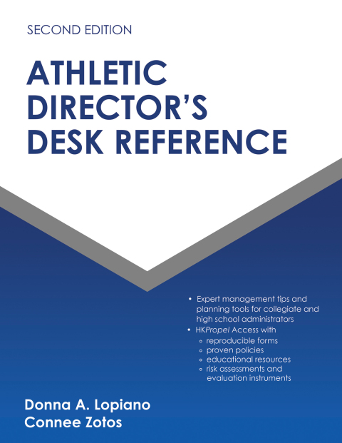 Cover image for book Athletic Director's Desk Reference