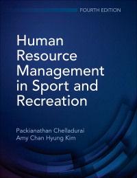Cover image: Human Resource Management in Sport and Recreation 4th edition 9781718210028