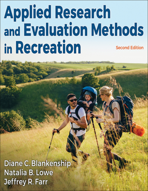 Cover image for book Applied Research and Evaluation Methods in Recreation