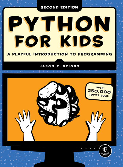 Cover image for book Python for Kids, 2nd Edition