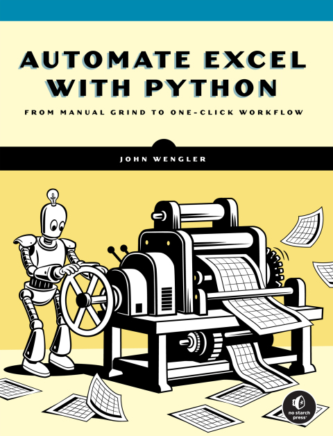 Cover image for book Automate Excel with Python