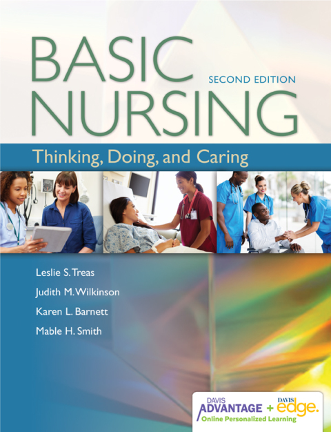 Cover image for book Basic Nursing:  Thinking, Doing, and Caring with Davis Advantage and Davis Edge