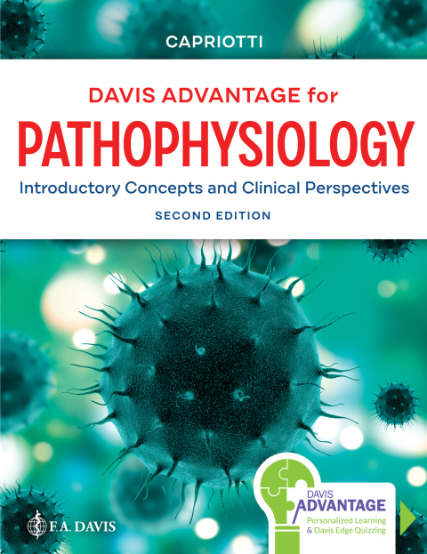 Cover image for book Davis Advantage for Pathophysiology: Introductory Concepts and Clinical Perspectives