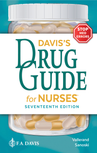 صورة الغلاف: Davis's Drug Guide for Nurses 17th edition 9781719640053