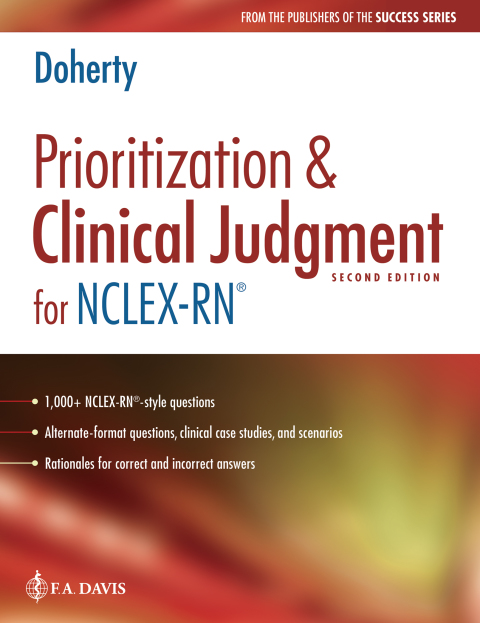 Reflowable Prioritization & Clinical Judgment for NCLEX-RN®; $51.95