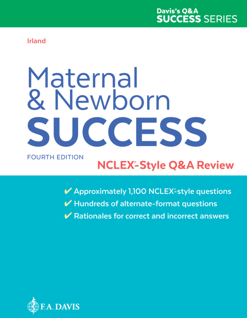 Cover image for book Maternal and Newborn Success: NCLEX-Style Q&A Review with Edge Access