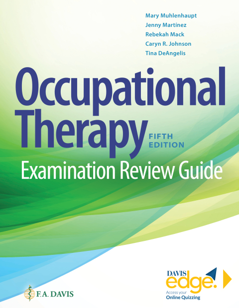 Cover image for book Occupational Therapy Examination Review Guide with Davis Edge