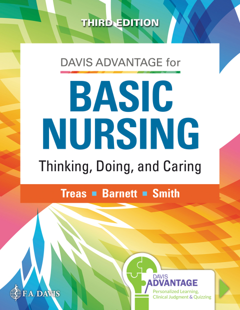 Cover image for book Davis Advantage Basic Nursing