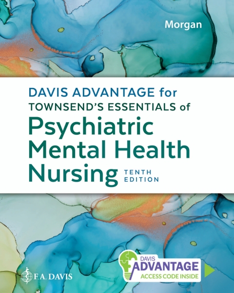 Cover image for book Davis Advantage for Townsend's Essentials of Psychiatric Mental Health Nursing