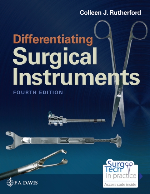 Cover image for book Surg Tech In Practice Differentiating Surgical Instruments