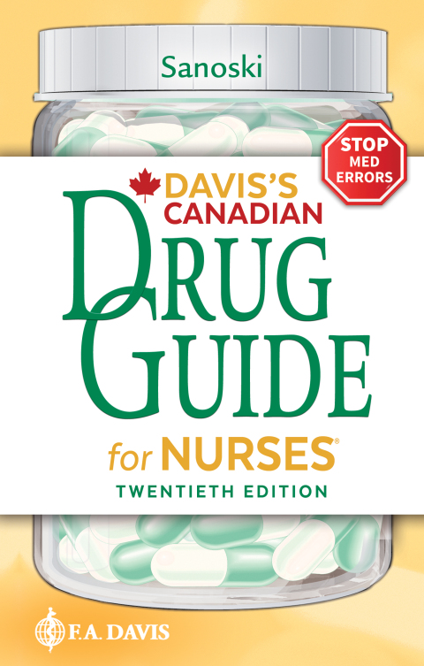 Cover image for book Davis's Canadian Drug Guide for Nurses