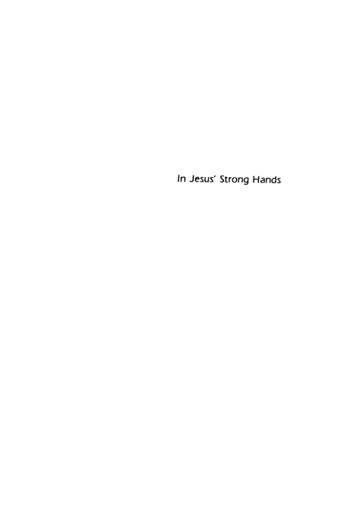 Cover image for book In Jesus' Strong Hands