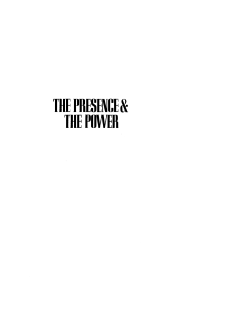 Cover image for book The Presence and The Power