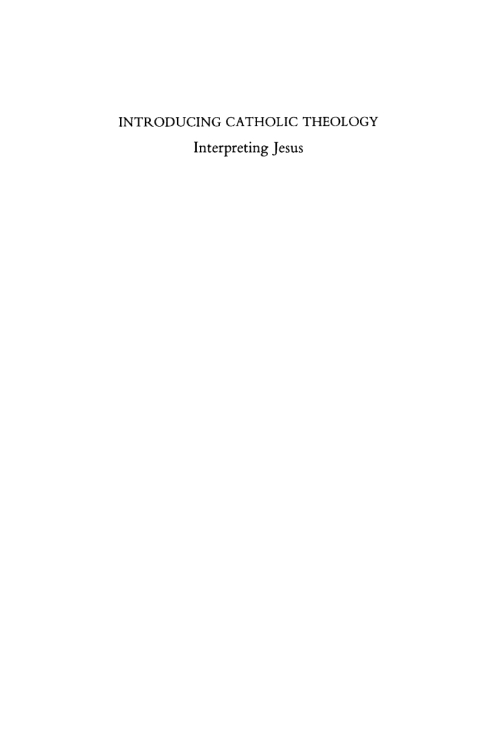 Cover image for book Interpreting Jesus