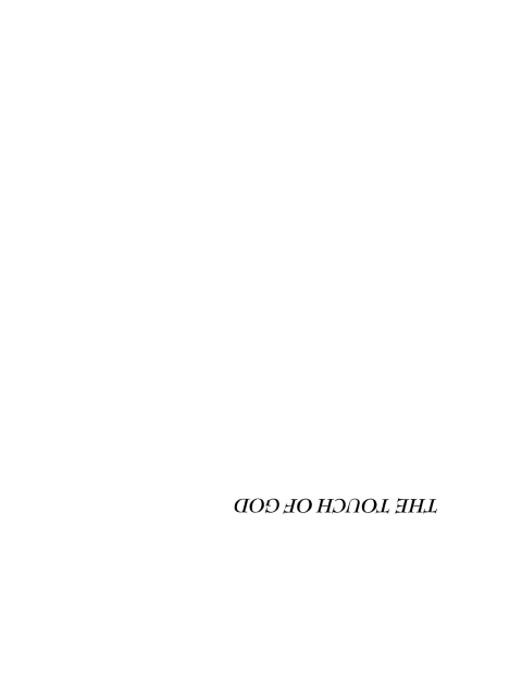 Cover image for book The Touch of God