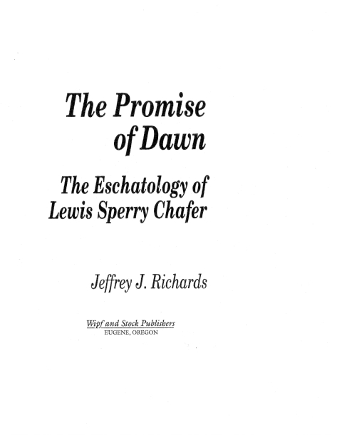 Cover image for book The Promise of Dawn