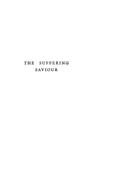 Cover image for book The Suffering Savior