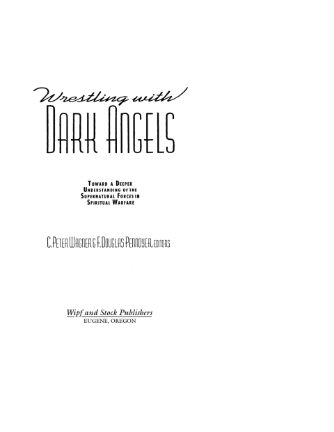 Cover image for book Wrestling with Dark Angels