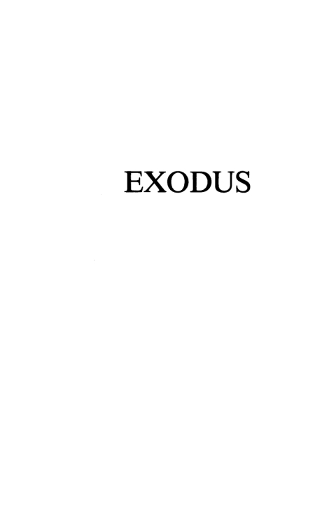 Cover image for book Exodus