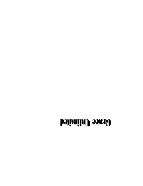 Cover image for book Grace Unlimited