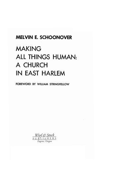 Cover image for book Making All Things Human