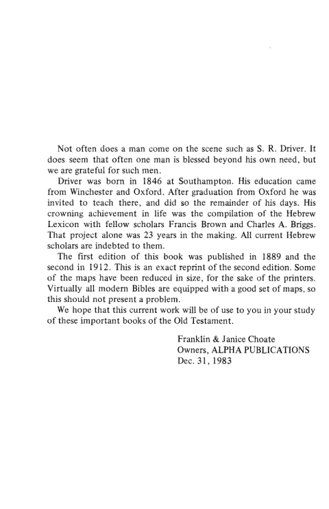 Cover image for book Notes on the Hebrew Text of Samuel