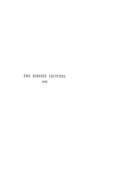 Cover image for book Lectures on the Origin and Growth of Religion as illustrated by the Religion of the Ancient Hebrews