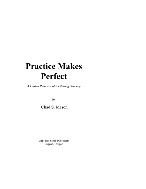Cover image for book Practice Makes Perfect