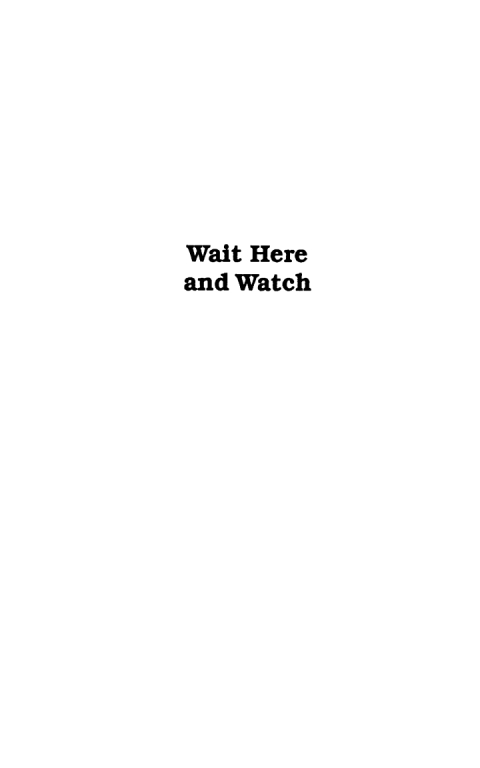 Cover image for book Wait Here and Watch