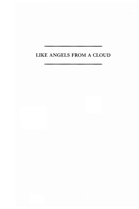 Cover image for book Like Angels from a Cloud