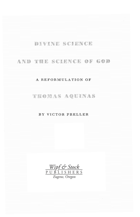Cover image for book Divine Science and the Science of God